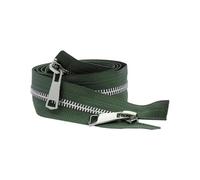 30/40/50/60/70/80cm 5# Open-End Metal Zipper Double Sliders for Cloth Pocket Sewing