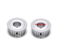 30 40 50 60 Teeth HTD3M Timing Pulley Aluminum Wheel For 15mm Width Belt Keyway Bore 8/10/12/12.7/14/15-25mm 1Pcs(19mm(keyway 6mm),30 Teeth-16mm)