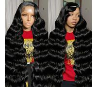 30 40 Inch 13x6 Transparent Lace Frontal Wig For Salon Hair Styling Accessories