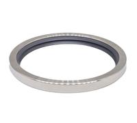 30 * 42mm Pressure Resistance PTFE Lip Oil Seal, Stainless Steel Dual Single Lip Oil Sealing Width 7mm 8mm(30x42x7 CSLBDBK)