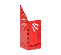30/45/60/90 Degree Ruler Measuring Measure Aluminium Woodworking Measuring Instrument Prediction Measurements