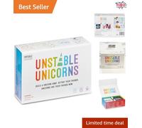 30-45 Minute Unstable Unicorns Game - 135 Cards for Teens and Families, Ages 8+