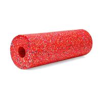30/45CM Yoga Foam Roller Kit High Density EPP Yoga Body Exercises Gym Points Training Colourful Yoga Roller Portable Sports Foam Roller(45CM Red)