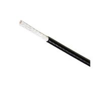 30/50/100m Black Sq 0.06~10mm Silver Plated Wires Insulated High Temperature Electric Cable For Audio Speaker Headphone(0.75mm,30m)