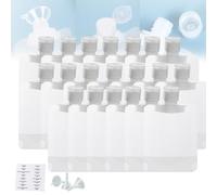 30/50/100ml Portable Travel Fluid Makeup Packing Bag - Beneathk Portable Travel Liquid Clear Plastic Empty Packaging Bag,Travel Fluid Pouches Bag,Portable Travel Bags for Liquids (100ml,20pcs)