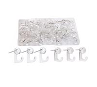 30/50 Pcs Push Pin Picture Hooks Decorative Thumb Tacks Picture Hanging Nails Bulletin Board Hooks For Hanging