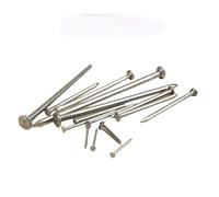 30-500pcs Wire Nails Flat Head Carbon Steel Hardware Nail Diameter 1mm 1.5mm 2mm 2.5mm 3mm 3.5mm 4mm(3.5x80mm 30pcs)