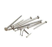 30-500pcs Wire Nails Flat Head Carbon Steel Hardware Nail Diameter 1mm 1.5mm 2mm 2.5mm 3mm 3.5mm 4mm(3.5x80mm 30pcs)