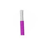 30/50m Silicone Copper Wire 26AWG 24AWG 22AWG Soft Rubber Insulated Flexible UL3135 Electron Lamp Lighting Cable(PURPLE,30m 24AWG)
