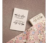 30 * 50mm Personalizada Cotton with Logo Or Text Sewing Accessori Label, Tags for Knitted Things, Custom Natural Cotton Sew On Or Folded Fabric Labels, Custom Twill Label(30x70mm)