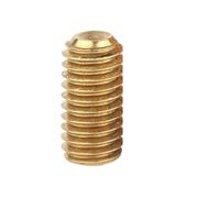 30-50pcs M2 .5 M3 M4 M5 Brass Hexagon Socket Set Screws With Cup Point Grub Screw Bolts DIN916 Length 2~20mm(M3x6mm-50pcs)