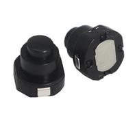 【30-5PCS】1010X Small Circular Flashlight Switch Power Supply Button Switch KAN-10A Self-Locking Button Push Button Switch ON-OFF(FEMALE INSERT_10PCS_1P)