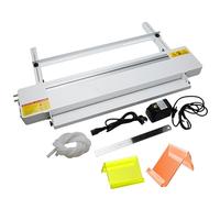 30/60/125cm Acrylic PVC Plastic Bender, Acrylic Sheet Heat Bending Machine with Adjustable 0-90°Angle & Width, 0-100℃ Temperature, Plastic Strip Bending Tool for 1-6mm PC ABS PP(30cm)