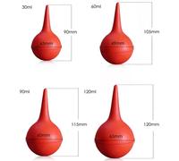 30/60/90/120ml Washing Ball Rubber Suction Bulb for Laboratory 1Pcs(60ml)