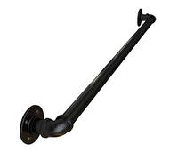 30-600cm Metal Handrail for Stairs Indoor Outdoor Steps - Staircases Railing Handrails for Disabled Elderly Kids External Outside Wall Lead Direct to Stairwell (Size : 90cm)