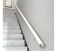 30-600cm Wooden Handrail with Brackets, Non-Slip Stair Railings Support Rod, Against the Wall Elderly and Children's Loft Grab Bar Kit for Indoor Hospital Home (A, 50cm)