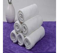 30 * 60cm Soft Towel Microfiber Fabric Portable Hotel Towel Handmade White Towel Foot Reflexology Hotel