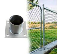 30 80 120 Mm Height Stainless Round Post Holder Base Cover, Stair Deck Balcony Anchor Base For Railing With Screws, Sturdy Support Deck Base Plate(D 60 MM H 80 MM)