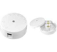 30 Amp Terminal Junction Box Plastic PVC Electrical Wiring 3 Terminal Cable Connector White