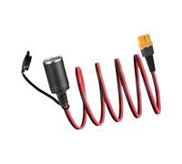 30 Amp XT60I Femal Femal Fame Car Power Outlet Socket Adapter Cable Wire for Waterproof and Dustproof Design Vehicle Charging Adapter Line