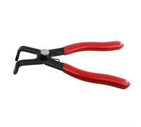 30° and 80° Angled Disassembly Pliers for Automotive Trim Fasteners - Carbon Steel with User-friendly Pvc Handles Heavy-duty Push Pin Removal Tool (RED)