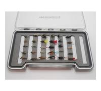 30 Barbless Wet Box Set Trout Flies, variety of patterns, Fishing Flies, wet fly, For Fly Fishing