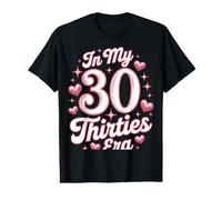 30. Birthday in My Thirties Era Vintage Retro 30Th Party Value Graphic T-Shirt