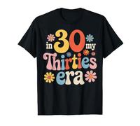 30. Birthday in My Thirties Era Vintage Retro Party Value Graphic T-Shirt