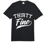 30 Birthday Thirty FINE Comfort Colors Adult Heavyweight T-Shirt