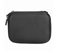 30 Bottles EVA Essential Oils Organizer, Hard Shell Essential Oils Carrying Case Shock Proof Perfume Case Holder Traveling Bag with Foam Insert for 1-3ml Bottles (Black)