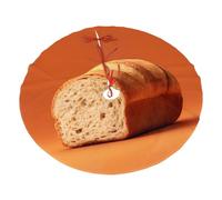 30" Christmas Tree Skirt â€“ Festive Holiday Party Mat with Pure base color bread Print, Indoor Outdoor Celebrations, New Year