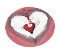 30" Christmas Tree Skirt - Have a loving heart Print Holiday Party Mat for Xmas Home Decor, Outdoor Indoor Festive Ornaments