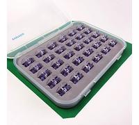 30 Clear Concave Bobbins W/Box for Viking 1,1+,Husqvarna Viking 1100#4120975-45