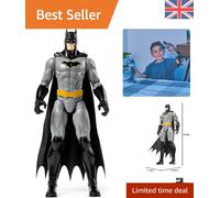 30 cm Batman Rebirth Action Figure with Articulated Points for Creative Play