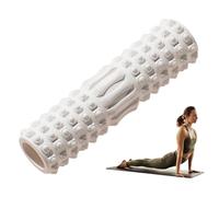 30 cm EVA Foam Massage Roller - Yoga Roller with Medium Density for Deep Tissue Relaxation, Muscle Recovery and Fascia Release | Back Stretching Roller, Training Tool for Legs Arms F