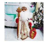30 cm Santa Claus Dolls Holiday Plush Characters Children Toys Birthday Party Gifts Table Decoration Christmas Navidad for Room Good Product (Color : Fr42-44 Size : 30x14cm Size S) (Fr57 59)