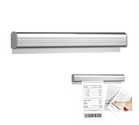 30 CM Tab Grabber Self-Adhesive Ticket Holder Universal Mounted Slide Check Rack Kitchen Accessories for Holding Catering Cafes Pubs Bars Bill and Receipt