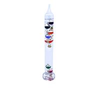 30 cm tall Free standing Galileo thermometer