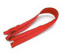 30 cm Zipper, Open Ended Separating Nylon Spiral Coil Zip, Size No #5 (Red)