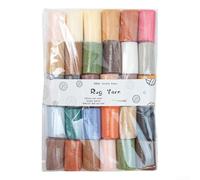 30 Color Wool Yarn Set for Latch Hooking, Knitting, and Crafting Polyester Material Ideal for Creative Projects (No. 3)
