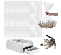 30 Count Cat Litter Box Bags Liners Compatible with Petsafe Self-Cleaning Cat Litter Box,Easy Clean & Replaceable Waste Bag
