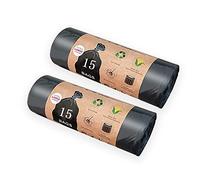 30 Count Portable Toilet Bags, 8 Gallon Thickened Compostable Trash Bags