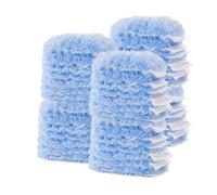 30 Counts Disposable Dusters Refills, 360° Double Side Fluffy Duster Heads Compatible with Flash Swiffer Duster