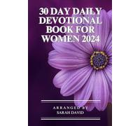 30 Day daily devotional book for women 2024