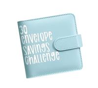 30-Day Envelope Challenge Folder - Budget Book with Money Envelopes, Design Your Financial Management with Our Versatile Money Binder, PU Leather Money Organiser for