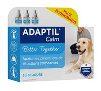 30 Day Refill X 3 For Adaptil Calm Home Diffuser For Dogs | Refill Value Pack For Adaptil Dog Calming Plug In Pheromone Diffuser To Help Reduce Anxiety And Stress In Pet Dogs