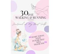 30-Day Walk & Run Challenge + Mental Health: Daily Distance Tracker , Motivation Log , and Mental Health Journal