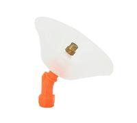 (30 degrees Copper) High Strength Agricultural Copper Nozzle Garden Irrigation Adjustable Windproof Cover Long Service Life Anti Corrosion