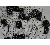 30 Dice, 16mm, Black and White