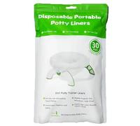 30 Disposable Potty Bags, Potty Liners Compatible with OXO Tot 2-in-1 Go Potty, Potty Refill Bags for Toddler Toilet, Universal Potty Training Bags Fit Most Potty Chairs, Seats, Portable Travel Toilet